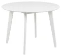 ACTONA GROUP Esstisch Roxby Esstisch Ø105 cm weiß. (1-St)