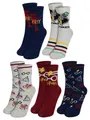 United Labels® Socken Harry Potter Socken Sneaker Kindersocken Söckchen 5er Pack