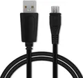 CELLONIC USB Kabel 1m kompatibel mit FiiO X1 / X5 (3. Gen) Ladekabel Micro USB auf USB A 2.0 Datenkabel 1A schwarz PVC