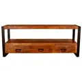 Fernsehtisch Retro 150x60x45 aus indischem Mango-Massivholz