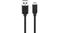 Kabel USB 2.0 Hi-Speed, czarny - Długość kabla 0.6 m