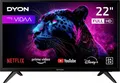 Dyon 22 VX LED-TV 55cm 22 Zoll EEK E (A - G) Schwarz