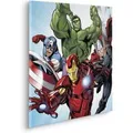 Komar Keilrahmenbild Marvel Avengers Teampower Bunt