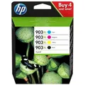 4x Original HP 903 XL Tinte Patronen OfficeJet PRO 6860 6868 6950 6960 6968 6...