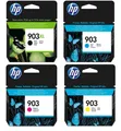 Original HP 903XL  903 Tinte Multipack schwarz cyan magenta gelb 4 Stück