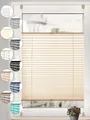 Sonello Plissee ohne Bohren Rollo Klemmfix für Fenster & Tür Lichtschutz, blickdicht, ohne Bohren, verspannt, Klemmfix, 30cm x 100cm Beige Faltrollo, Easyfix, Sonnenschutzrollo, Jalousie