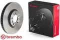 2x Bremsscheibe Brembo 09.B498.11 2 Bremsscheiben Vorderachse Vorne für VW