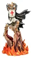 Figuren Shop GmbH Dekofigur Heiliger Georg Figur – Kreuzritter Statue besiegt Drachen 36 cm Deko