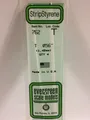 Evergreen 762 Plasticcart T Shape 1,4x1,4x350mm (4) Polystyrene T-Profil Channel