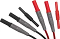 PeakTech P 7005 - Prüberfleitungen  1000 V / 10 A  mit 4mm Sicherheitsbuchsen und Verlängerung