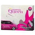 Shopping Queen Beauty Adventskalender 2022-24 Kosmetik und Schmink Überraschungen | Adventskalender für Frauen und Erwachsene, Make-up Sets, offizielles Lizenzprodukt, Rosa