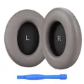 Ersatz Ohrpolster für Sennheiser Momentum 4 Wireless Over-Ear Kopfhörer von MMOBIEL - Memory- Schaumstoff und Protein PU Kopfhörer Ohrpolster - Ersatzpolster – Braun
