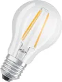 OSRAM LED Lampe Base Classic Kolbenform E27 klar 6500K kaltweiß, Filament LED, Ersatz für Glühlampe, IP20, quecksilberfrei, stoßfest, 15000 h