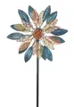 Windrad Windspiel Gartenstecker Gartendekoration Dekostecker ORNAMENT aus Metall
