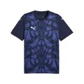 Puma teamULTIMATE Jersey Jr - blau /Gr: 140