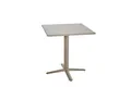 Brafab Esstisch Arket 70x70 cm, Grau, Mit Stellschrauben