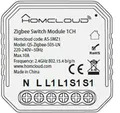 Homcloud Intelligenter Zigbee Wi-Fi Einbau-Schalter Modul AS-SMZ1