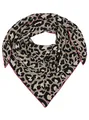 Zwillingsherz Dreieckstuch mit Kaschmir- Hochwertiger Schal im dezentem Leodesign für Damen Jungen und Mädchen - Hals-Tuch und Damenschal - Strick-Waren für Sommer und Winter pin