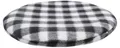 TRIXIE Wärmekissen für Mikrowelle - schwarz/weiß ø 26 cm