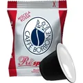 Caffè Borbone Kaffeekapseln Respresso Rossa, kompatibel mit Nespresso-Kapselsystem, 100 Kapseln