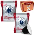 Kapseln Caffè Borbone Respresso RED Rote Mischung Kompatibel Nespresso Maschinen
