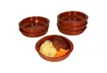 MamboCat Tapas-Schale 6er Set Cazuela Bernd M Ø 16cm Tonschalen mit Griffen, Ton