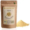 SPINTZ® Bio Bockshornklee Pulver 250g | Plastikfrei und Nachhaltig verpackt | Bockshornkleesamen gemahlen | Vegane Fenugreek Seeds | Bio Bockshornklee Gewürz Samen ideal für die indische Küche