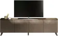 Home affaire Lowboard Tray, Breite 241, TV-Bank mit 4 Türen, Top "Tablet", Push-to-open Funktion
