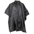 Regen Poncho, Rip Stop, schwarz, ca. 144 x 223 cm Regenüberzug Regenbekleidung