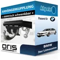 Für BMW 3er Limousine 10.2018-jetzt ORIS Anhängerkupplung schwenkbar neu
