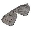 Nobby Hundehandtuch Nobby Mikrofaser Handtuch grau 100 x 50 cm