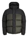 JACK & JONES Herren Jcounion Puffer Jacket Sn, Grape Leaf, l