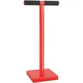 Bodenverdichter 11,5 Kg Aus Stahl, 83 Cm Hoch, Mit 20 X 20 Cm Grundplatte Und T-griff Zum Verdichten, Handstampfer Bodenstampfer Für Gartenarbeit - Wiltec