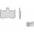 Brembo S.p.A. Straßenbremsbeläge Carbon-Keramik - 07KA2305