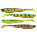 Daiwa Kunstköder, Daiwa Prorex Slim Shady Flash Color Set 13.5cm 4St. Gummifischset 13.5 cm