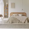 Kopfteil aus Rattanstäben und Mindi 200 cm Billie