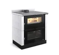 La Nordica Küchenofen | Verona XXL Majolika | weiß | 7,0 kW