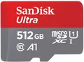 Sandisk microSDXC Ultra (512GB) + Adapter (Schwarz)