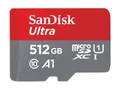 SanDisk microSDXC Ultra 512GB (A1/UHS-I/Cl.10/150MB/s) + Adapter "Mobile"
