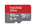 Sandisk Ultra Speicherkarte (512 GB, 150 MB/s Lesegeschwindigkeit, inklusive SD-Adapter)
