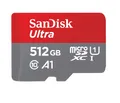 SanDisk Ultra memory microSDXC card + SD adapter, 150 MB/s, SDSQUAC-512G-GN6MA