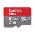 SanDisk Ultra microSDXC 512GB Speicherkarte + SD Adapter 150MB/s A1 Class 10 UHS