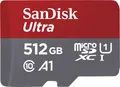 Sandisk Speicherkarte microSDXC Ultra Android 512GB 150MB/s + Adapter