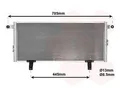 VAN WEZEL Kondensator, Klimaanlage 32005211 für MITSUBISHI