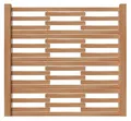 WOODTEX Lärche 180x180 cm Sichtschutzzaun, Gartenzaun aus europäischer Lärche, Doppelstabmattenfüllung, Kesseldruckimprägniert, Langlebig, Wetterfest, Montagefreundlicher DIY Bausatz