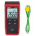 UT320A Thermometer Mini Kontaktthermometer Temperaturmessgerät  Sonde Typ K J