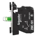 Tastenkörper weiß LED 24V 1NO Harmony XB5 ZB5AW0B11