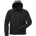 Softshelljacke 124149-996 Gr. S schwarz/grau, 100% Polyester ca. 280 g/m2