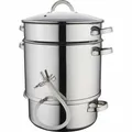 Baumalu Entsafter Edelstahl Silber 28 cm