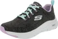 Skechers 149414 - Damen Schuhe Sneaker - Schwarz, Größe:37 EU